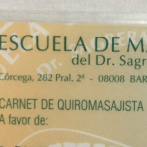 Quiro Masajista Terapeuta