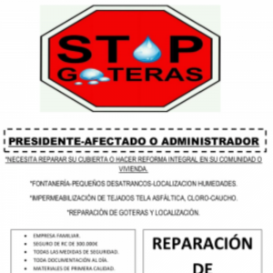 Stop Goteras