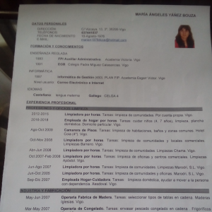 María Ángeles | Limpiadora